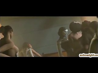 3D hentai shemales hard group gangbang