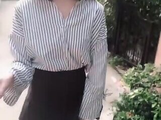 CUTE CROSSDRESSER MASTURBATE OUTDOORS