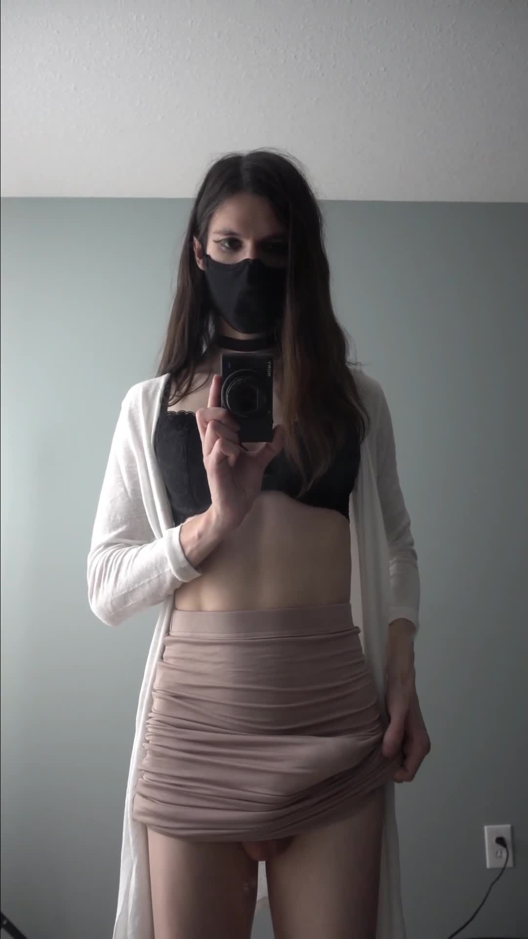 Skirt Bulge & Cum